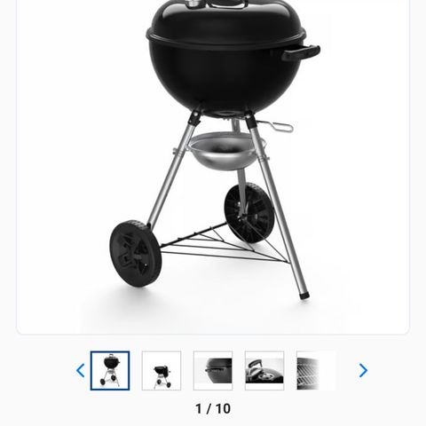 Weber kullgrill E-4710