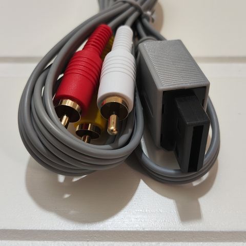 Kompositt RCA-AV Kabel for Nintendo Wii