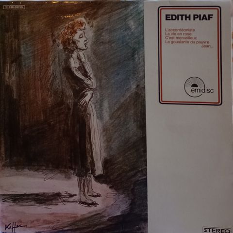 Vinyl lp Edith Piaf