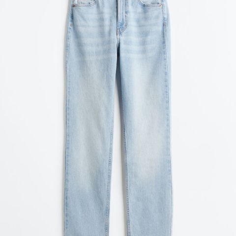 Vintage straight high jeans bukse H&M