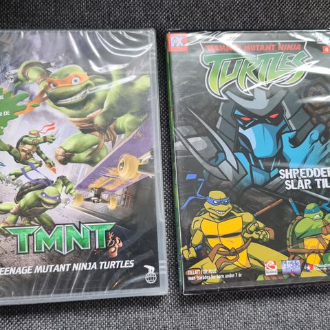 TMNT DVD + Turtles shredder slår til