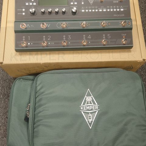 Kemper Stage m/bag og pedal