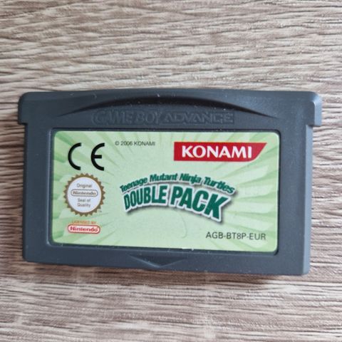 Teenage Mutant Ninja Turtles Double pack GBA