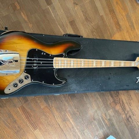 Fender Jazzbass 1978 modell
