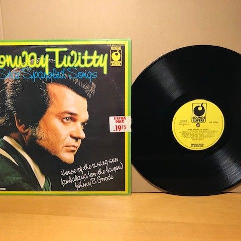 Vinyl, Conway Twitty, Star Spangled songs, SPR90064