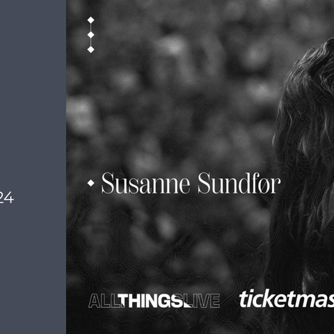 1 bill til Susanne Sundfør Oslo Spektrum 6. september