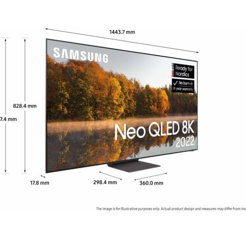 Samsung QN700B 65” 8k TV (2022)