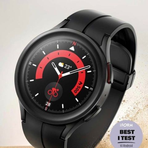 Helt ny Samsung Galaxy Watch 5 Pro 45mm BT+ 4G(black titanium) selges