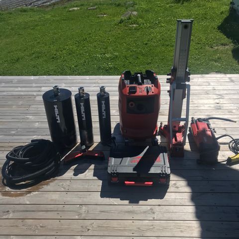 HILTI Kjernebormaskin KOMPLETT..