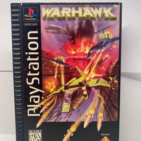 Warhawk for PS1 (longbox)