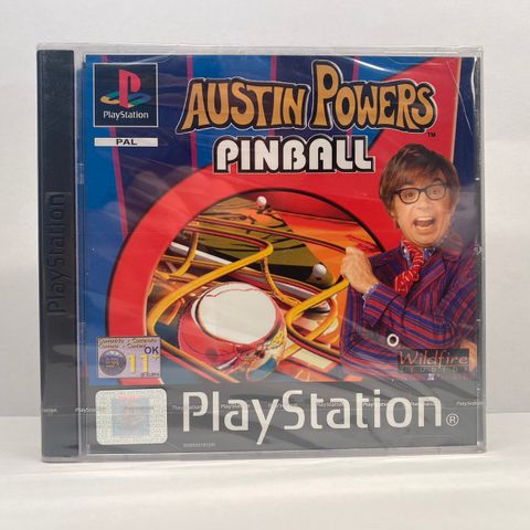 Austin Powers Pinball (forseglet) for PS1