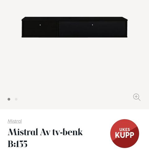 Mistral AV Modul Sortbeiset