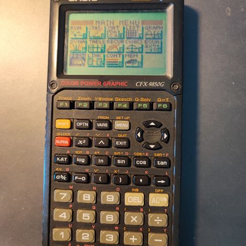 Casio CFX-9850GB kalkulator