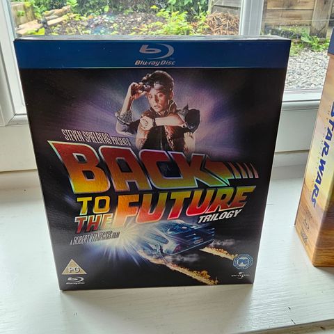 Sjelden samleboks for Back To The Future trilogien på Bluray