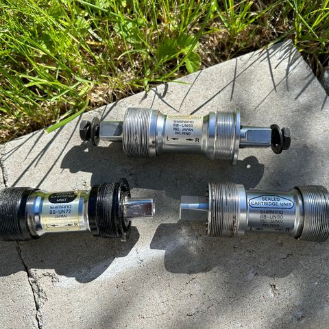 Shimano XTR og XT kranklager