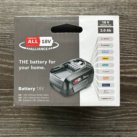 Helt nytt Bosch batteri (3.0Ah)