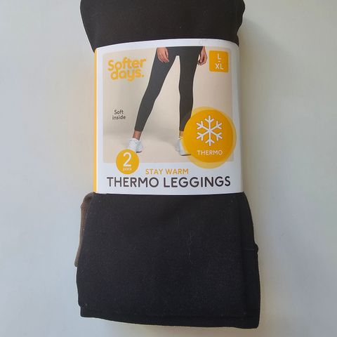 2pk Thermo leggings