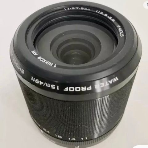 Nikon 1 AW 1 zoom objektiv