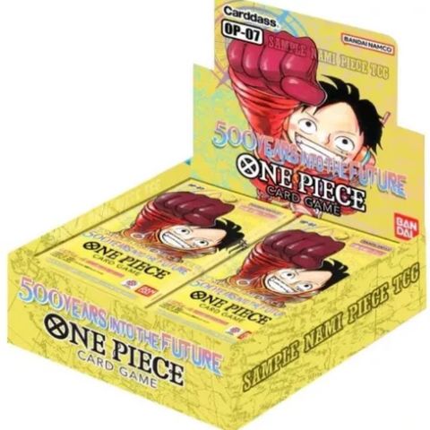 One piece Op07 500 years into the future booster box