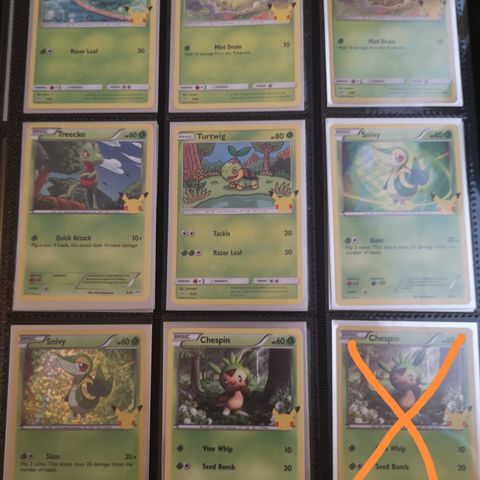 Pokémon McDonalds 25th Anniversary singles