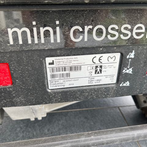 Ny pris på Mini Crosser M1 Cab