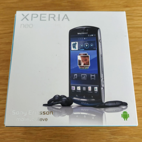 Sony Ericsson| Xperia |Neo| Blue Gradient
