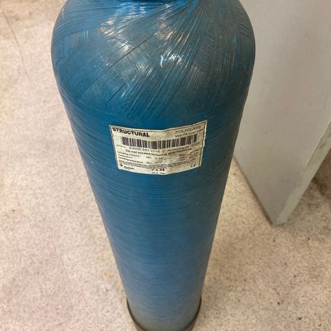 Structural 20,4 Liter polyglass filter bottle