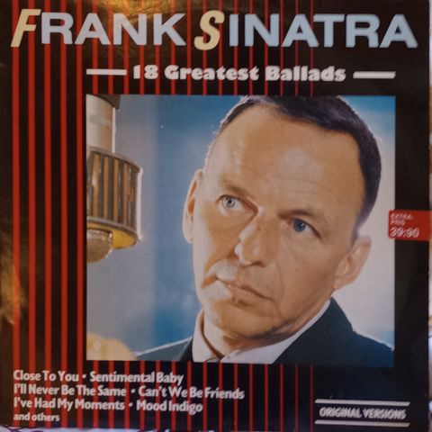 Vinyl lp 3 stk Frank Sinatra