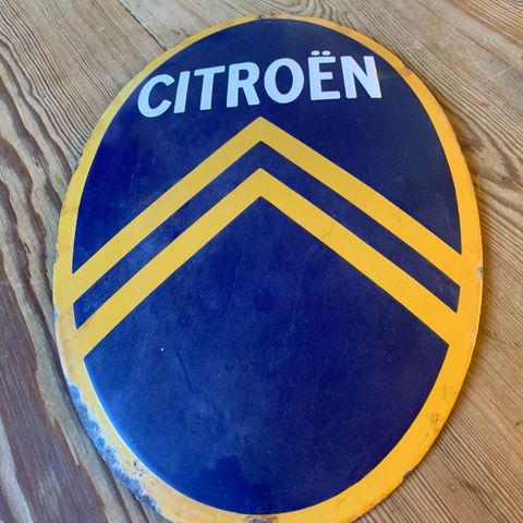 CITROEN  emalje skilt