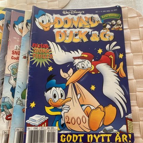 Donald Duck blader årgang 2000.