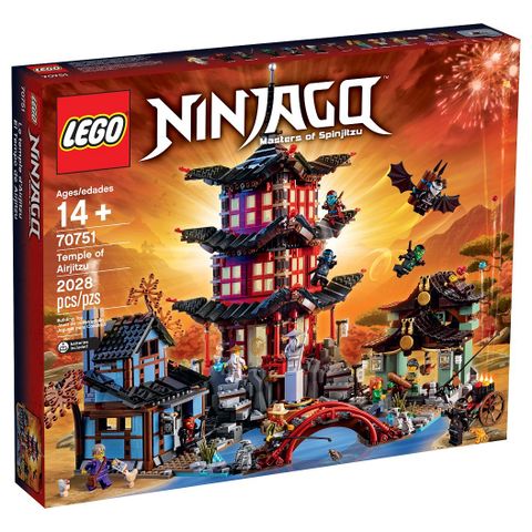 LEGO Ninjago Temple of Airjitzu | Ny og uåpnet | 70751