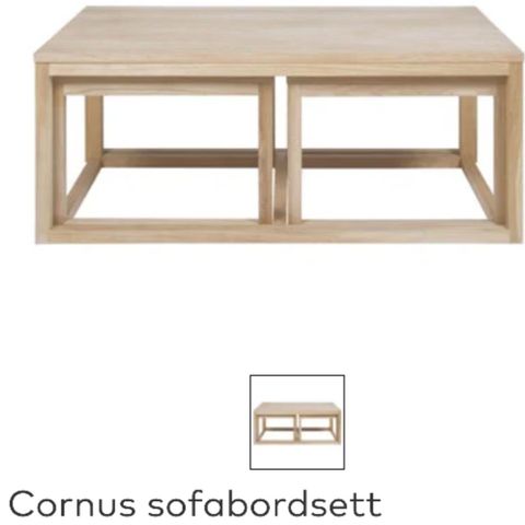 Cornus Sofabord