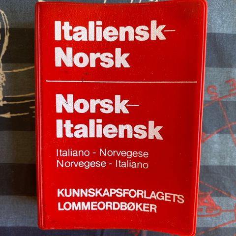 Italiensk - norsk - Italiensk ordbok. Lommeordbok. Italiano.