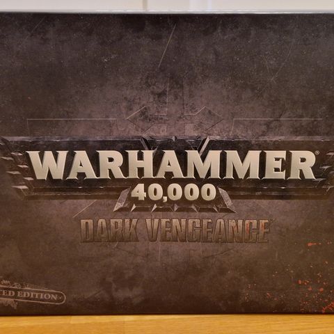 Warhammer 40k Dark Vengeance Limited Edition Box set