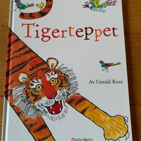 Barnebok «Tigerteppet» fra Goboken, fint brukt, selges kr.70,-