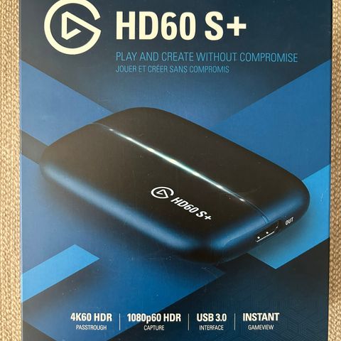 Elgato HD60 S+ streamingutstyr