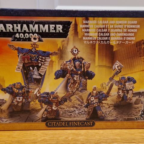 Warhammer 40k Marneus Calgar and Honour Guard