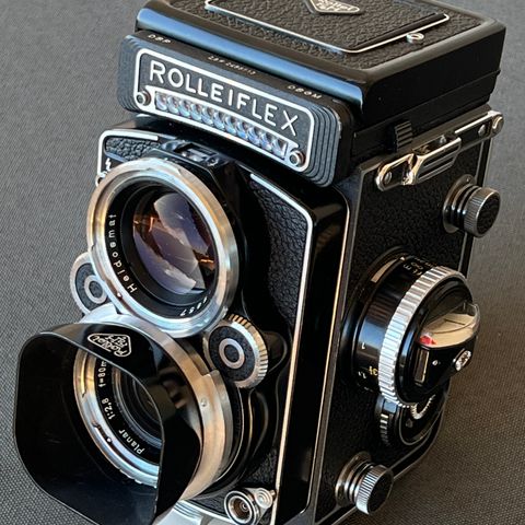 Rolleiflex 2.8F vurderes solgt