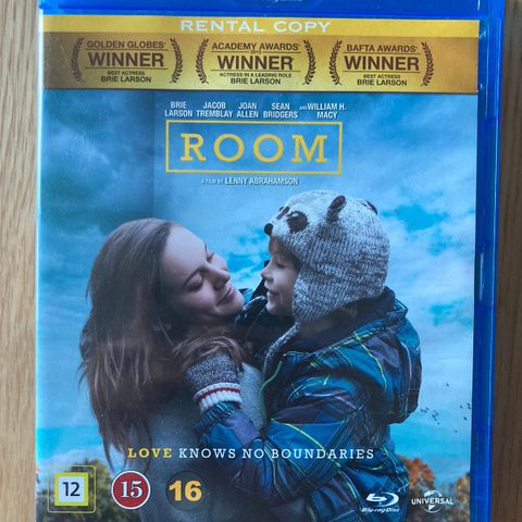 Room (2015, Blu-Ray)
