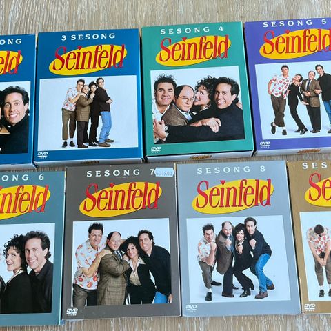 Seinfeld komplett,  sesong 1-9