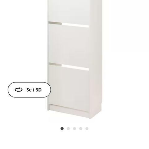 Skoskap IKEA som nytt