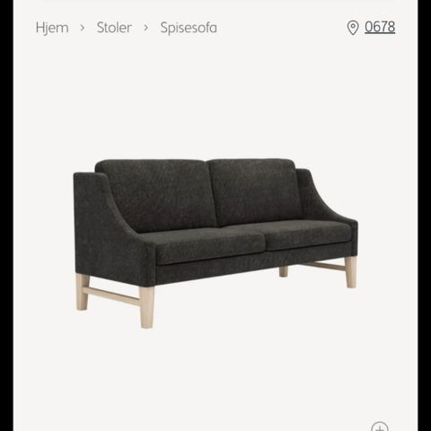 Spisesofa sofa