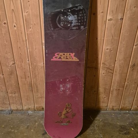 Crazy creek snowboard