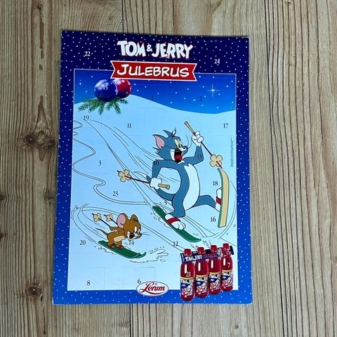 Lerum "Tom & Jerry brus" Julekalender fra 1999 (Ny / Uåpnet)