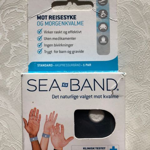 SEA band for reisesyke