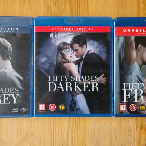 Fifty shades trilogien