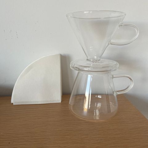 Kaffebrygger glass