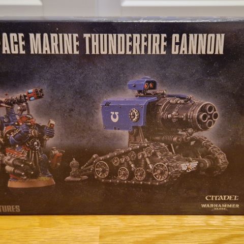 Warhammer 40k Space Marine Thunderfire Cannon
