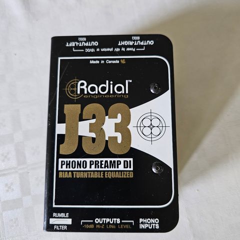 Radial j33 di boks