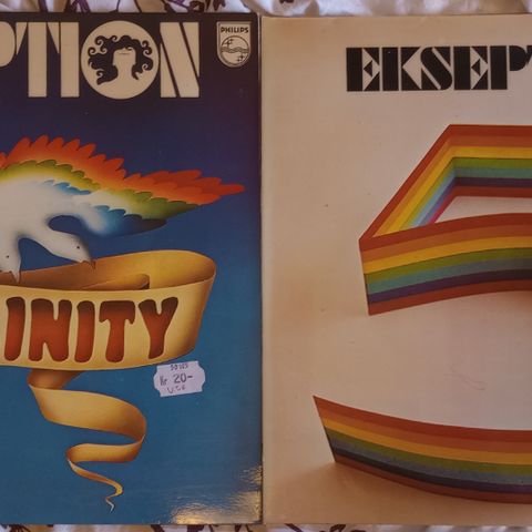 Vinyl lp 2 stk Ekseption